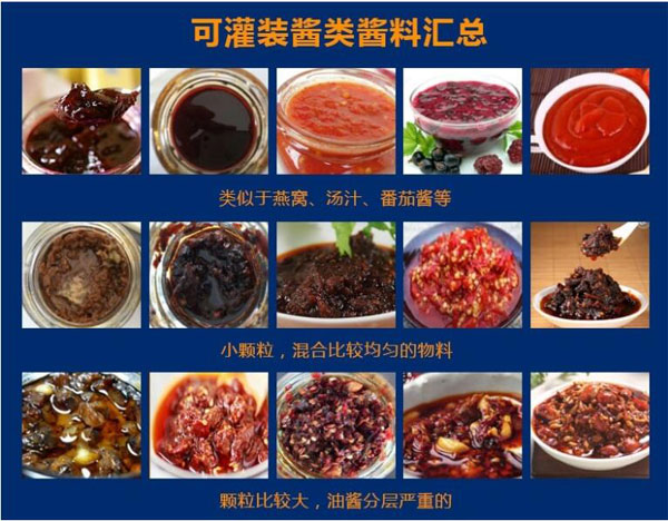 牛肉醬灌裝機(jī)生產(chǎn)線-全自動(dòng)牛肉醬灌裝設(shè)備灌裝樣品圖